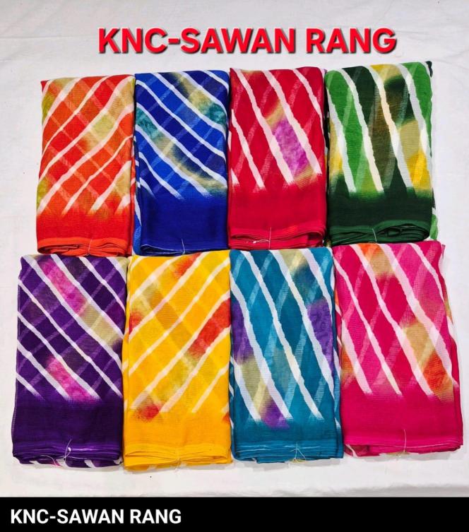Madhav sawan rang wholesale sarees in surat with price